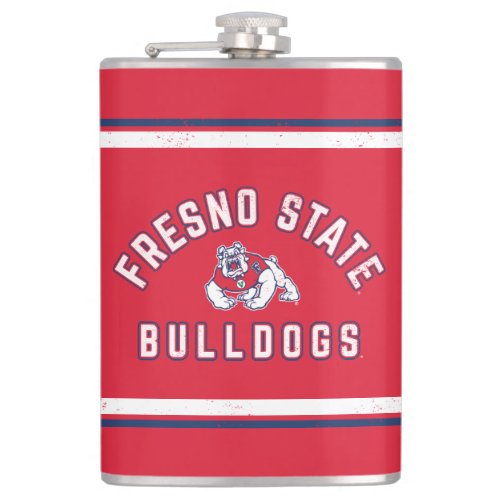 Fresno State Bulldogs _ Retro Hip Flask