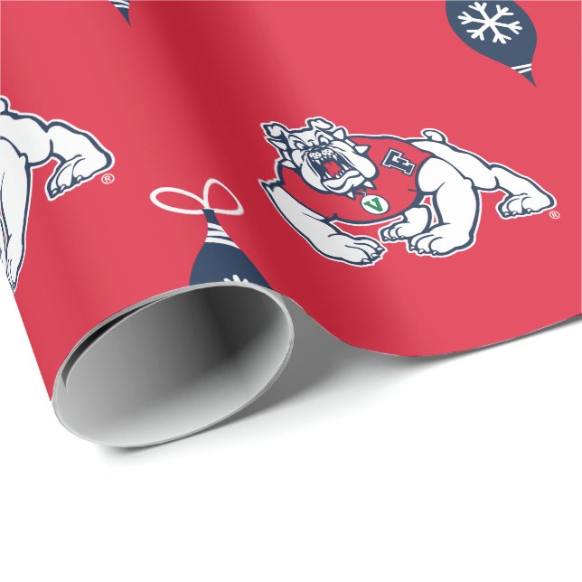 Fresno State Bulldogs Wrapping Paper (Roll Corner)