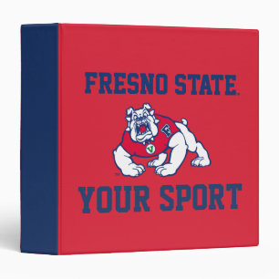 Fresno State Customize Your Sport 3 Ring Binder