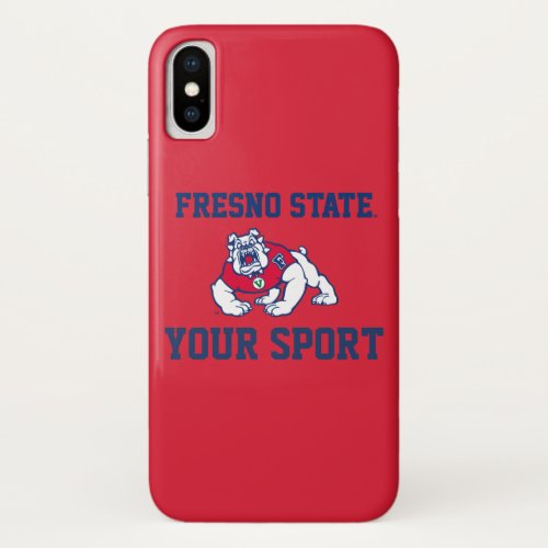 Fresno State Customize Your Sport iPhone X Case