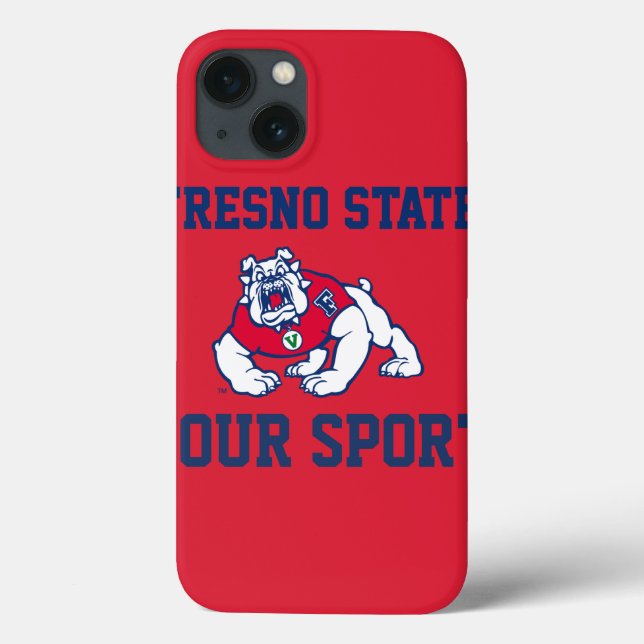 Fresno State Customize Your Sport Case-Mate iPhone Case (Back)
