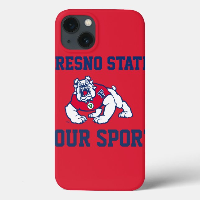 Fresno State Customize Your Sport Case-Mate iPhone Case (Back)