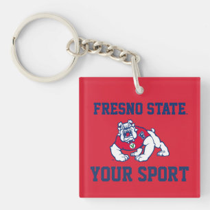 Fresno State Customize Your Sport Keychain