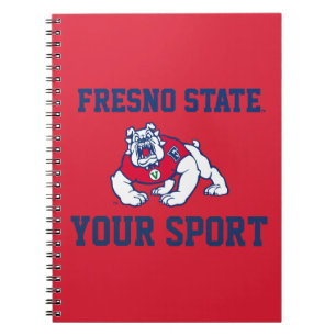 Fresno State Customize Your Sport Notebook