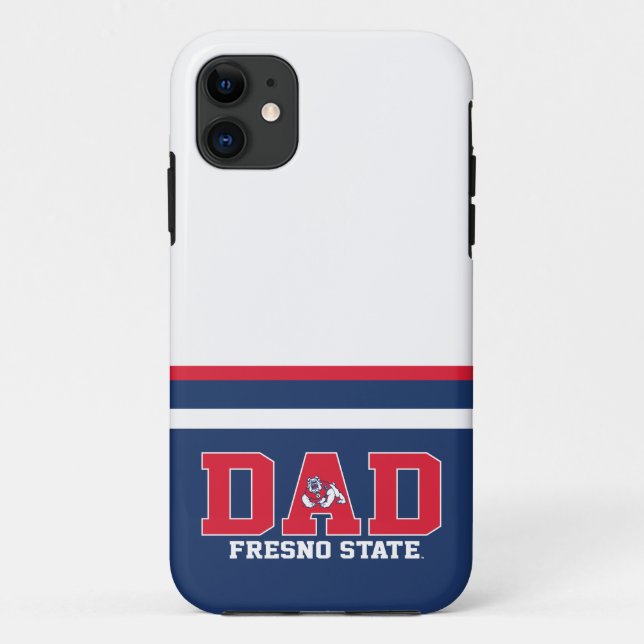 Fresno State Dad Case-Mate iPhone Case (Back)
