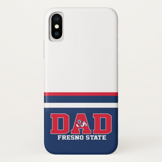 Fresno State Dad Case-Mate iPhone Case (Back)