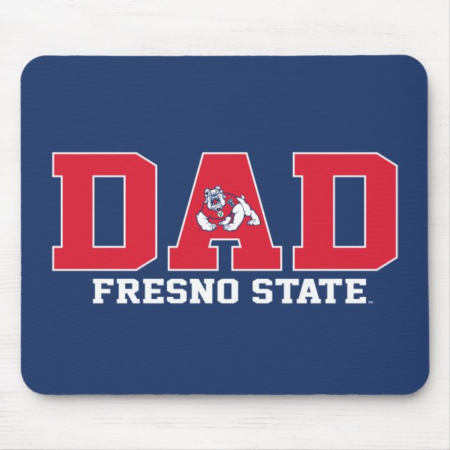 Fresno State Dad Mouse Pad (Front)