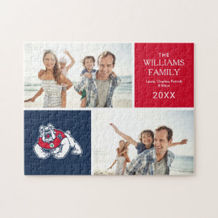 Fresno State Family Photo Collage Jigsaw Puzzle