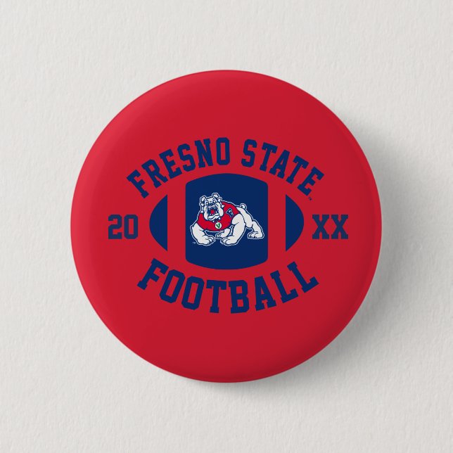 Fresno State Football Button (Front)