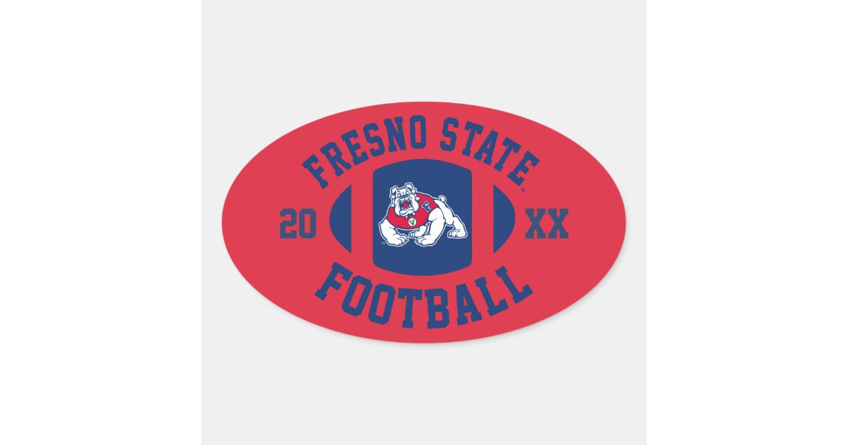 Fresno State Bulldogs 20'' x 20'' Retro Logo Circle Sign