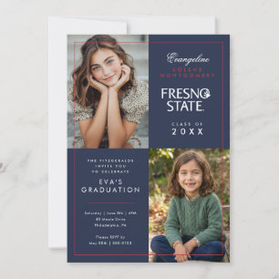 Fresno State Graduation Invitation