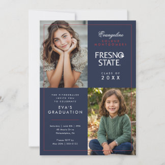 Fresno State Graduation Invitation