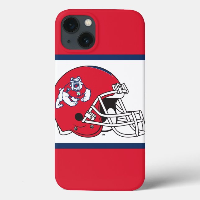 Fresno State Helmet Case-Mate iPhone Case (Back)