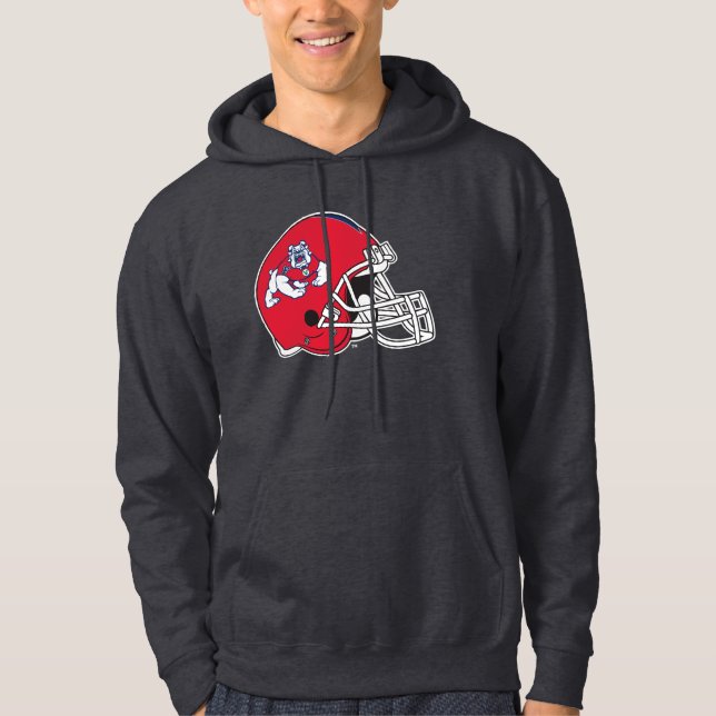 Fresno State Helmet Hoodie (Front)