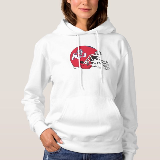 Fresno State Helmet Hoodie (Front)