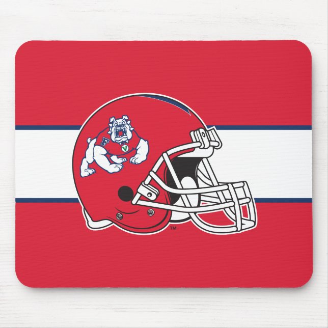 Fresno State Helmet Mouse Pad (Front)