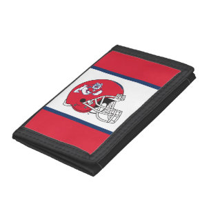 Fresno State Helmet Trifold Wallet