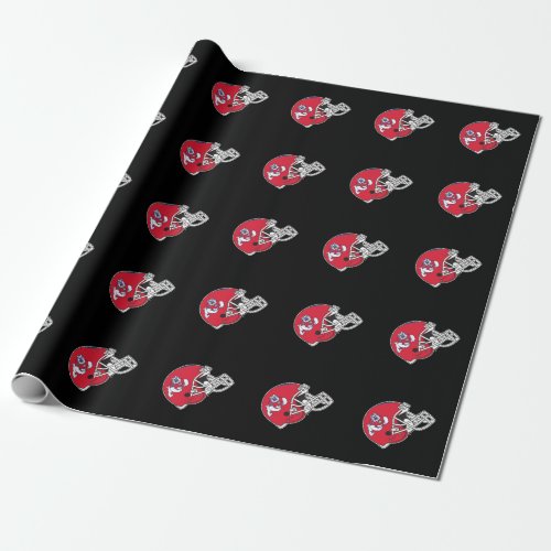 Fresno State Helmet Wrapping Paper