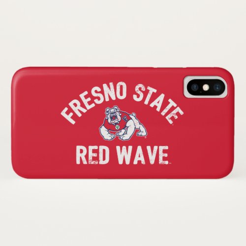 Fresno State  Red Wave _ Classic iPhone X Case