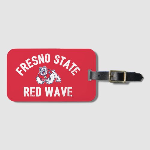 Fresno State  Red Wave _ Classic Luggage Tag