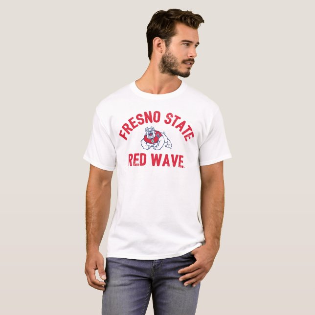 Fresno State | Red Wave - Classic T-Shirt (Front Full)