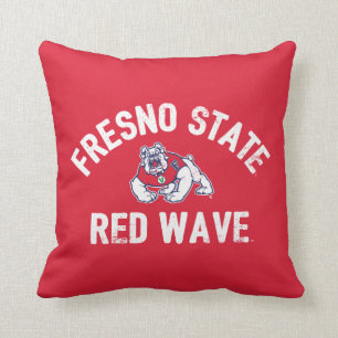 Fresno State   Red Wave - Classic Throw Pillow