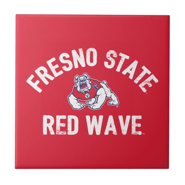 Fresno State | Red Wave - Classic Tile (Front)
