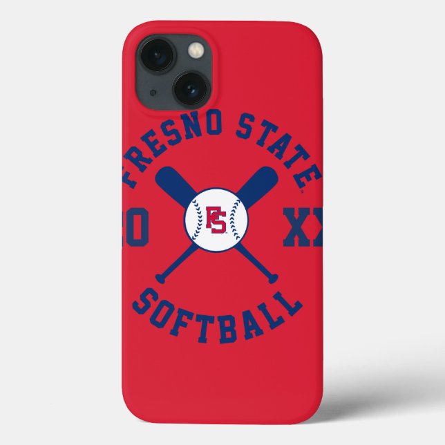 Fresno State Softball Case-Mate iPhone Case (Back)