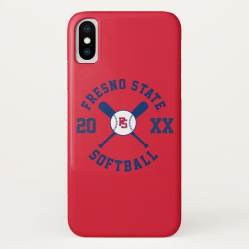 Fresno State Softball iPhone X Case