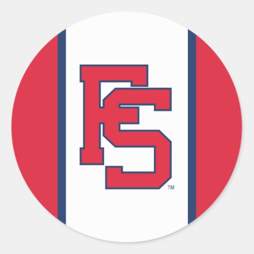 Fresno State Softball Classic Round Sticker