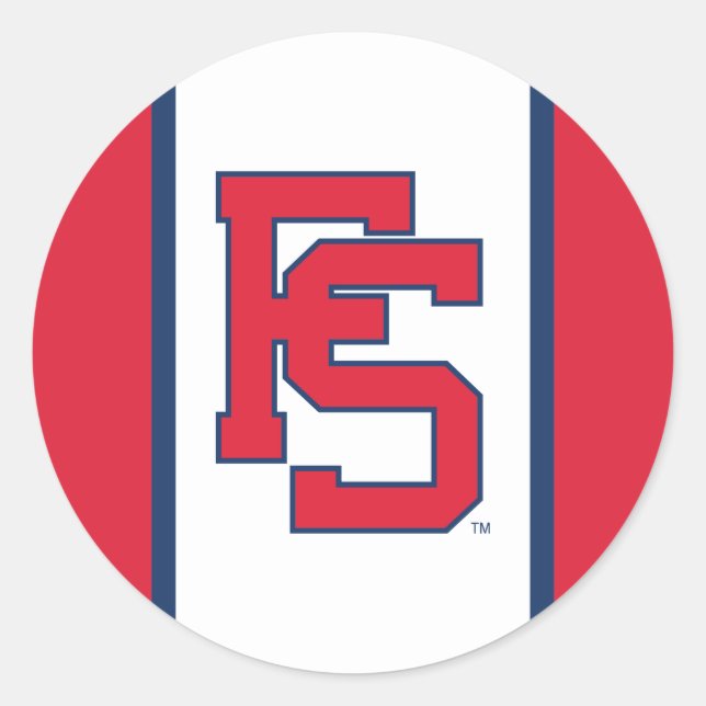 Fresno State Softball Classic Round Sticker (Front)
