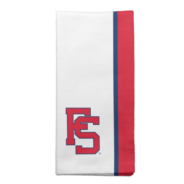 Fresno State Softball Cloth Napkin (Folded)