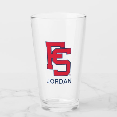 Fresno State Softball Glass