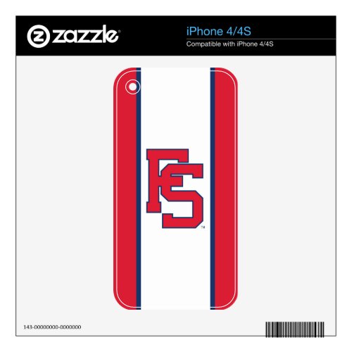Fresno State Softball iPhone 4 Skin