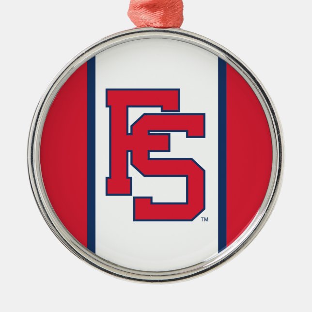 Fresno State Softball Metal Ornament (Front)