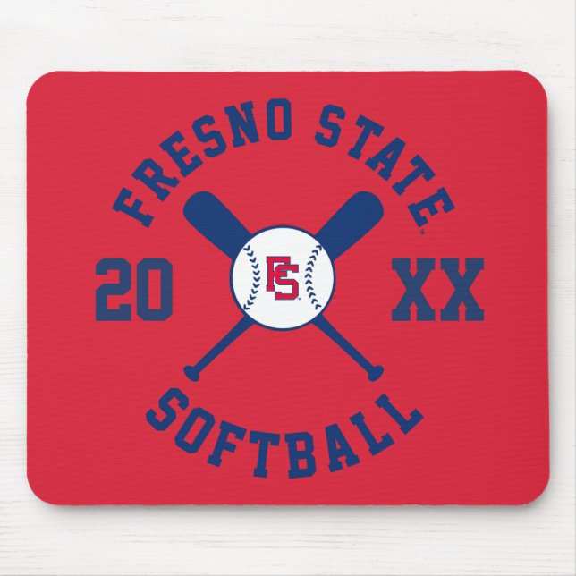 Fresno State Softball Mouse Pad (Front)