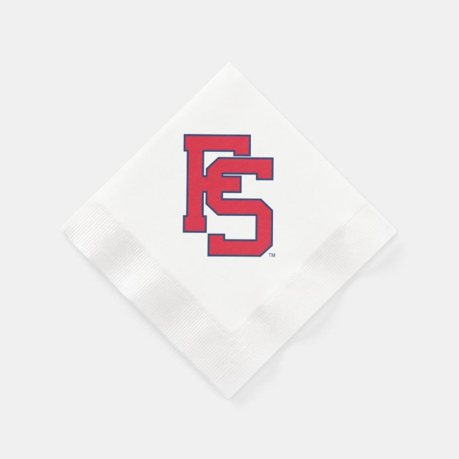 Fresno State Softball Paper Napkins (Corner)