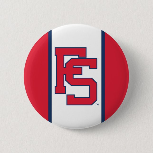 Fresno State Softball Pinback Button (Front)