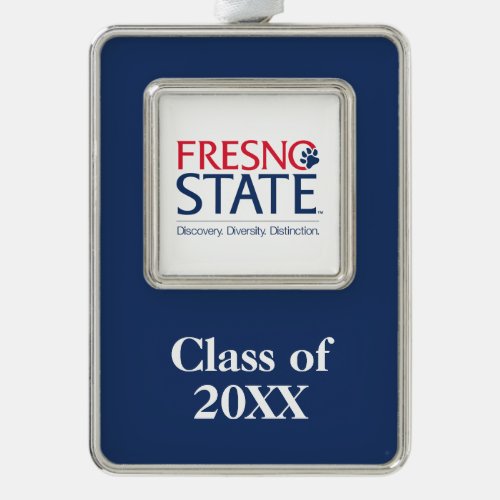 Fresno State University Slogan Christmas Ornament