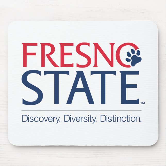 Fresno State University Slogan Mouse Pad (Front)