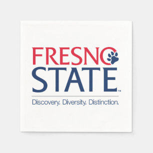 Fresno State University Slogan Paper Napkins