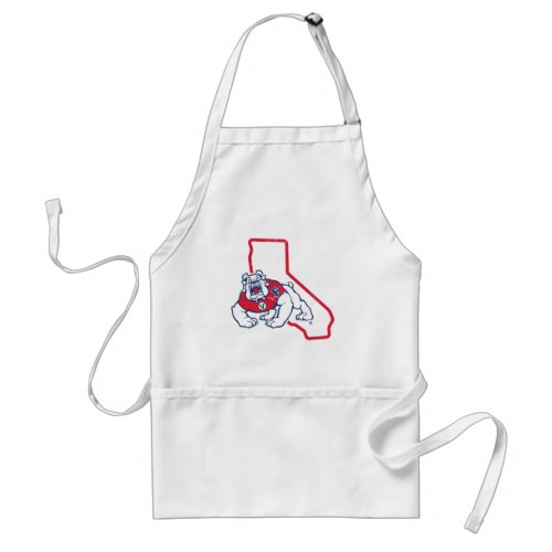 Fresno State  Vintage Bulldogs _ California Adult Apron