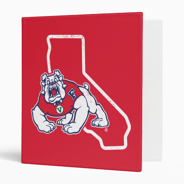 Fresno State | Vintage Bulldogs - California Binder (Front/Inside)