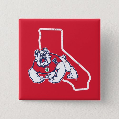 Fresno State  Vintage Bulldogs _ California Button