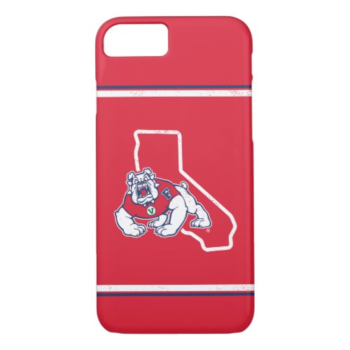 Fresno State  Vintage Bulldogs _ California iPhone 87 Case