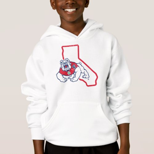 Fresno State  Vintage Bulldogs _ California Hoodie