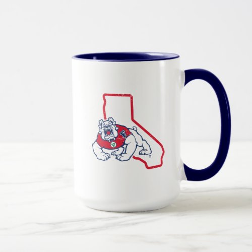 Fresno State  Vintage Bulldogs _ California Mug