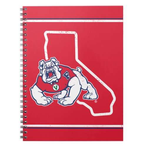 Fresno State  Vintage Bulldogs _ California Notebook