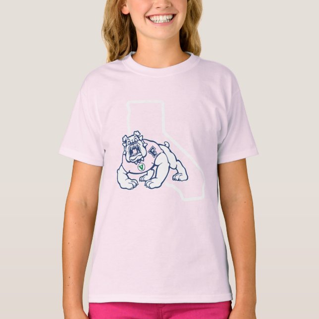 Fresno State | Vintage Bulldogs - California T-Shirt (Front)