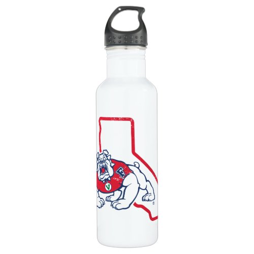 Fresno State  Vintage Bulldogs _ California Water Bottle